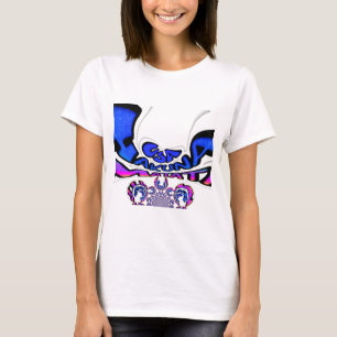 Camiseta Celebração dos EUA: Víbias Dinâmicas de Arte de Te