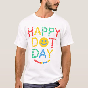 Camiseta Celebração Feliz do Dia do Ponto