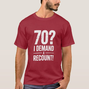 Camiseta Celebração Icônica do Recenseamento de 70 Anos de 