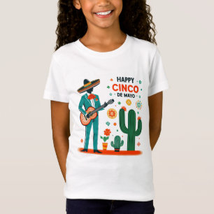 Camiseta Celebração Mariachi – Feliz Cinco de Maio