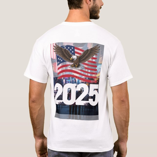 Camiseta Celebração Patriótica 2025 | Independência Moderna (Verso)