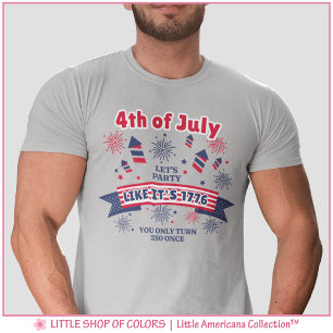 Camiseta Celebração Personalizável América 250