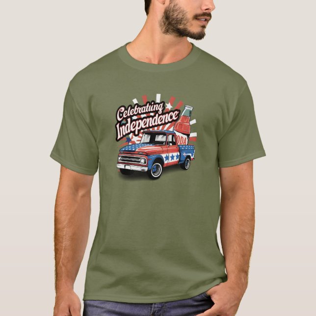 Camiseta Celebração Retro da Independência (Frente)