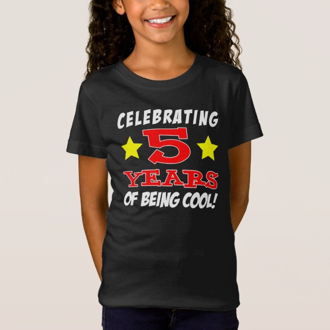 Camiseta Celebrando 5 Anos De Legal (Frente)