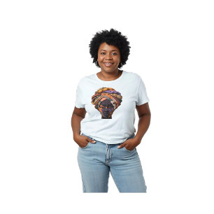Camiseta Celebrando a Arte Colorida do Quilting