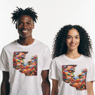 Camiseta Celebrando a Arte do Quilting