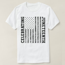 Camiseta Celebrando a décima sexta-feira, desolada bandeira