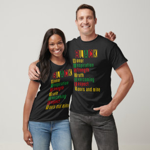 Camiseta Celebrando a História Negra
