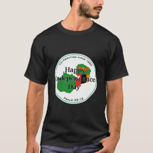 Camiseta Celebrando a INDEPENDÊNCIA Zâmbia na ZÂMBIA
