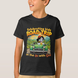 Camiseta Celebrando Kids Viagem Rodoviária Em Movimento Com
