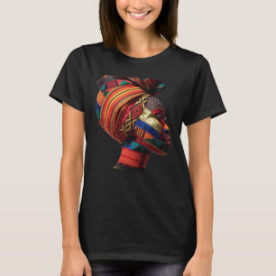 Camiseta Celebrando Mulheres Negras Coloridas
