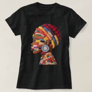 Camiseta Celebrando Mulheres Negras Coloridas