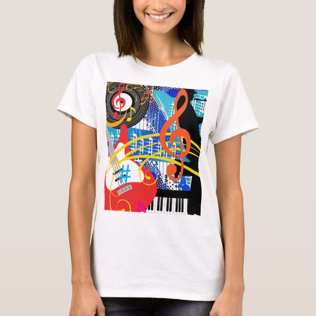 Camiseta Celebrando Música (Frente)