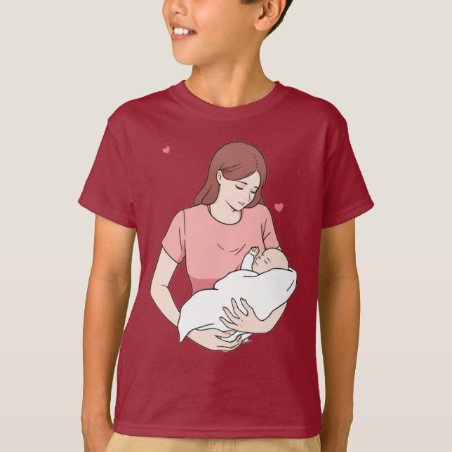 Camiseta Celebrando o Amor Incondicional das Mães - (Frente)