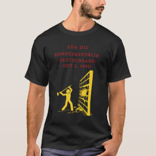 Camiseta Celebrando o Dia da Unidade Alemã