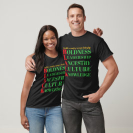 Camiseta Celebrando o Mês da História Negra