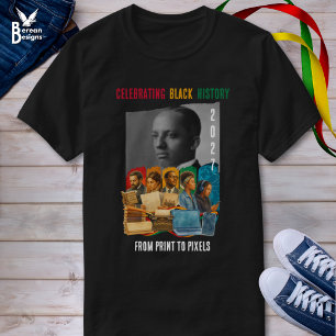 Camiseta Celebrando o Mês da História Negra BHM 2027