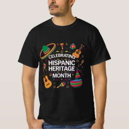 Camiseta Celebrando o Mês do Patrimônio Hispânico - Fes Col