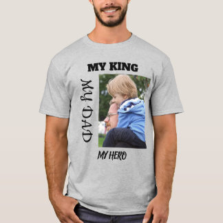 Camiseta Celebrando um Pai Extraordinário – Personalizado