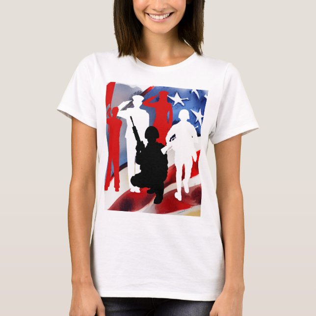 Camiseta Celebrando Veteranos (Frente)
