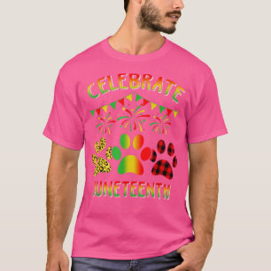 Camiseta Celebrar 19 de junho de 1865, Paw Indepe