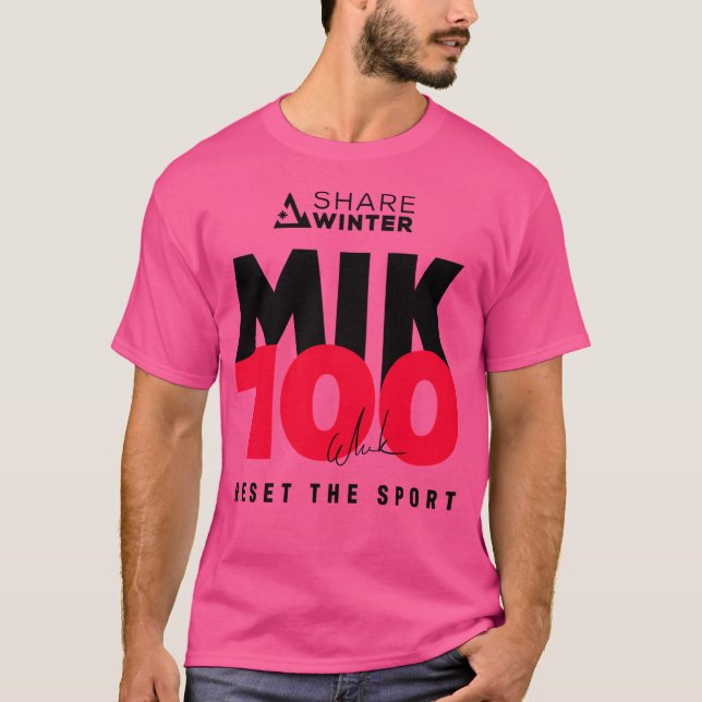 Camiseta Celebrar A 100ª Vitória De Mikaela E Apoiar A Part (Frente)
