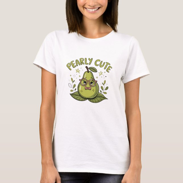 Camiseta Celebrar a beleza com a arte pera (Frente)