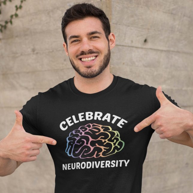 Camiseta Celebrar a Neurodiversidade (Criador carregado)