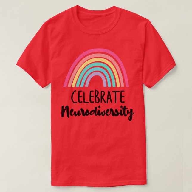 Camiseta celebrar a neurodiversidade7 (Frente do Design)