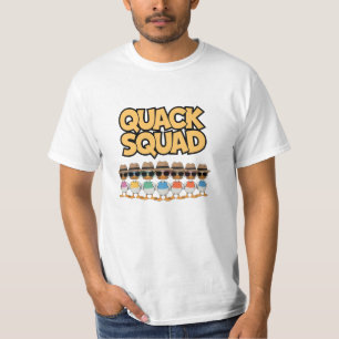 Camiseta Celebrar a Vida das Pantes com a Arte de Pato