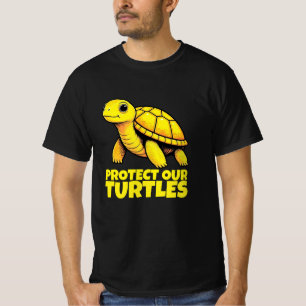 Camiseta Celebrar a vida no mar com a arte única da tartaru