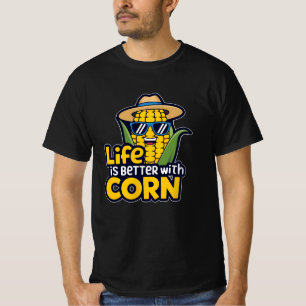 Camiseta Celebrar as Fazendas frescas com Trabalho de arte