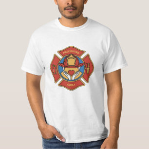 Camiseta Celebrar Bombeiros com Designs únicos