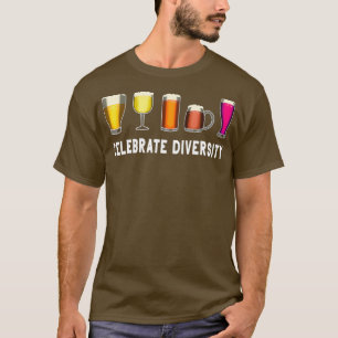 Camiseta Celebrar Cerveja Design de Artesanato de de Divers
