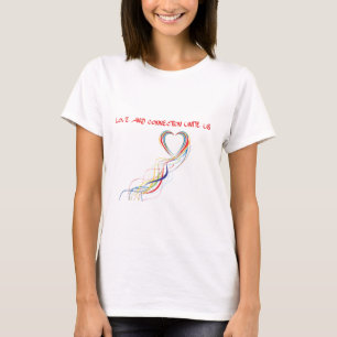 Camiseta Celebrar Design de Amor e Conexão