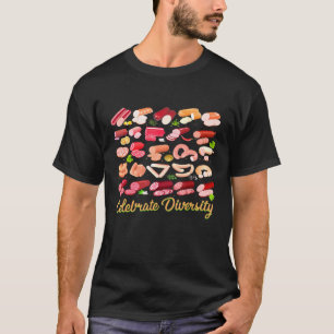 Camiseta Celebrar Diversity Salami Comida Sausa
