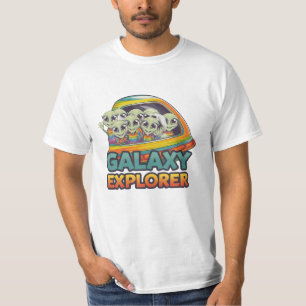 Camiseta Celebrar espaço externo com Trabalho de arte de Al