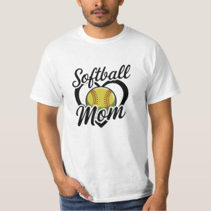Camiseta Celebrar Esportes com Softball Art