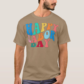 Camiseta Celebrar Feliz Trabalhador e Funcionário do Dia do