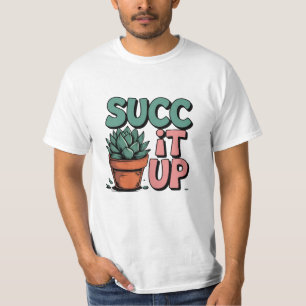 Camiseta Celebrar Greenery com Trabalho de arte único de su