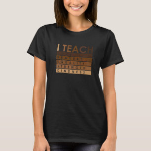 Camiseta Celebrar História Negra Mês I Ensina Histor Negra