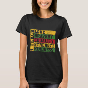 Camiseta Celebrar História Negra Mês I Ensina Histor Negra