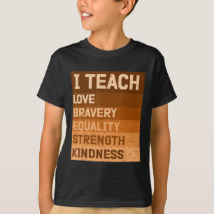 Camiseta Celebrar História Negra Mês I Ensina Histor Negra