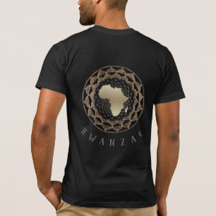 Camiseta Celebrar Kwanzaa em estilo com nosso regal