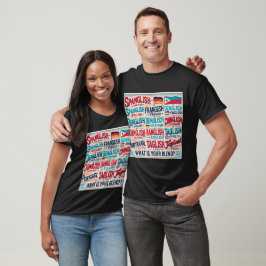 Camiseta Celebrar multilíngue; Qual é a sua mistura?