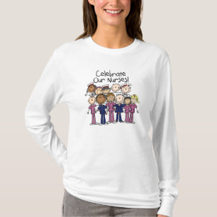 Camiseta Celebrar Nossas Enfermeiras
