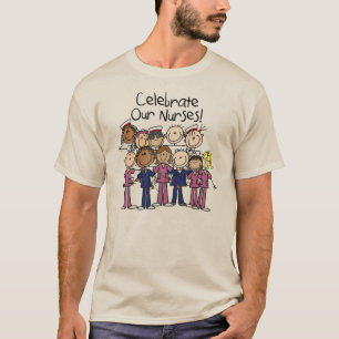 Camiseta Celebrar Nossas Enfermeiras