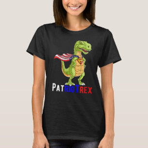 Camiseta Celebrar O Dinusau Da Independência Americana Em 4