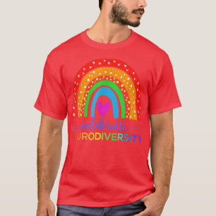 Camiseta Celebrar o Espectro de Autismo de Neurodiversidade