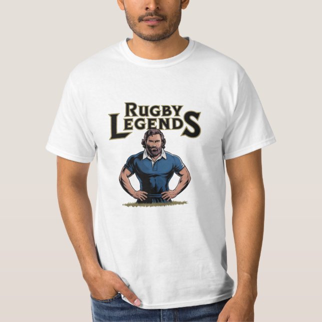 Camiseta Celebrar o Espírito do Rugby com a Legal Trabalho  (Frente)